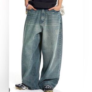 FILLUMINATE Wide Leg High Waist Jeans Size S